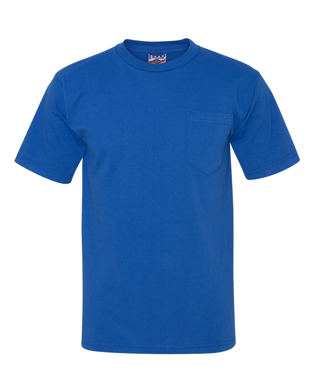 Bayside&#xAE; Union-Made Pocket T-Shirt