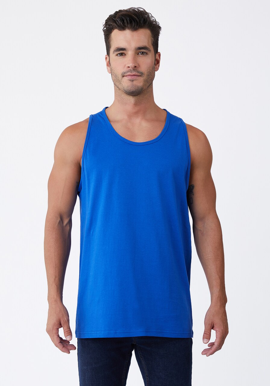 Premium Tank Top for Men's | Crafted from 100% Cotton, Soft-Washed ...