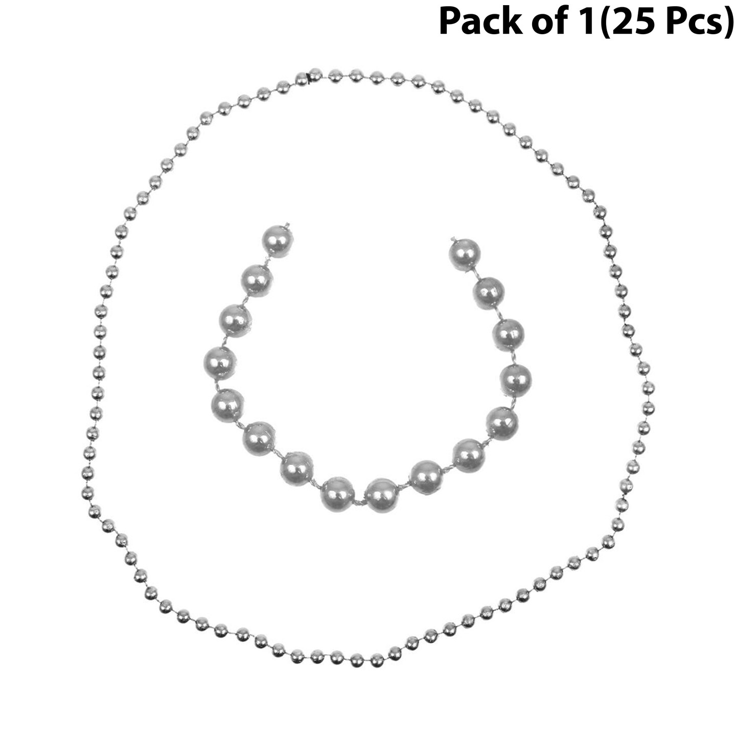 Round Bead Necklaces 5mm ball beads on 31 inch necklace | handmade bead necklaces | MINA&#xAE;