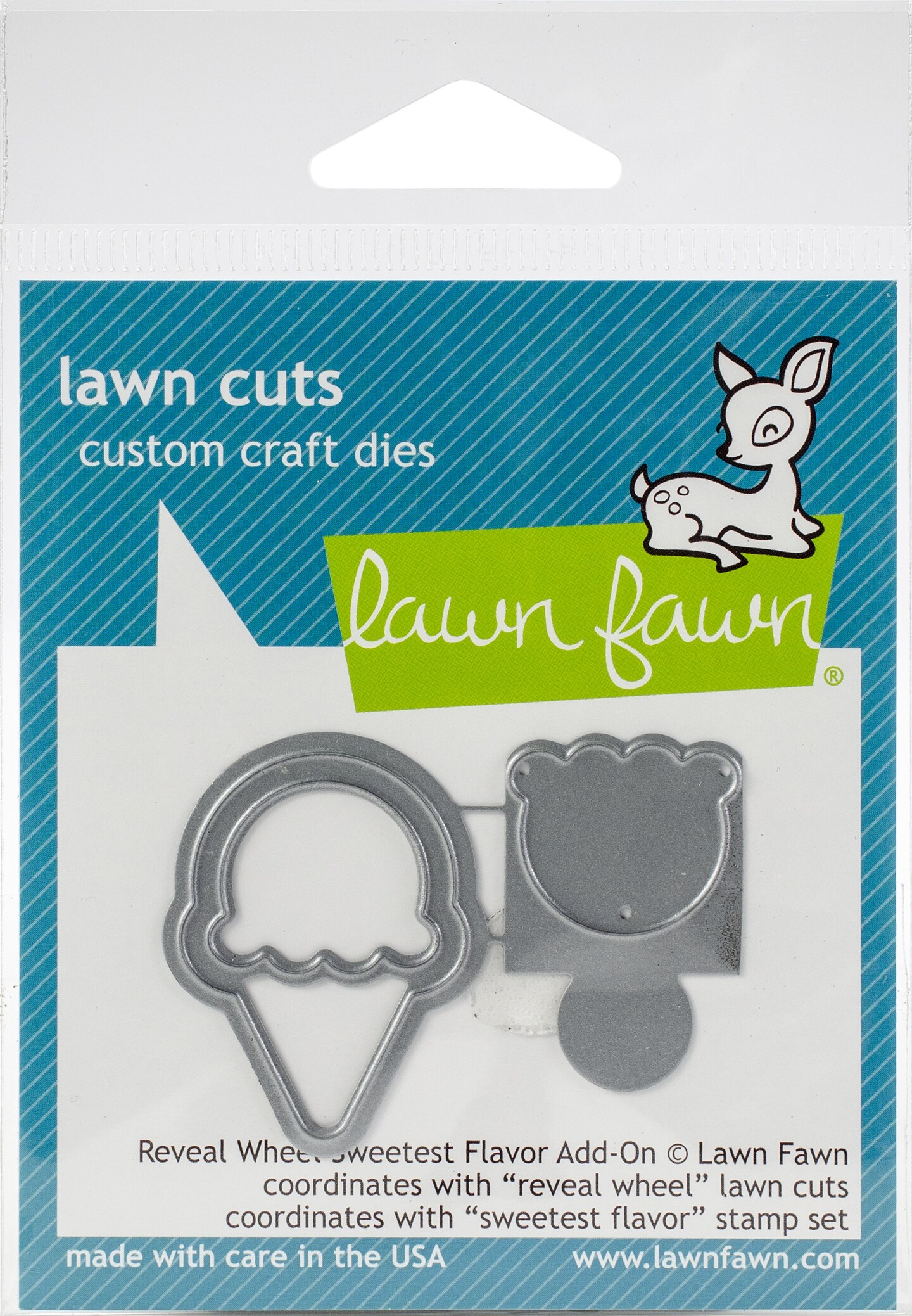 Modelli Fai Da Te Lawn Fawn Die Reveal Wheel Square Add-On Modelli Per ...