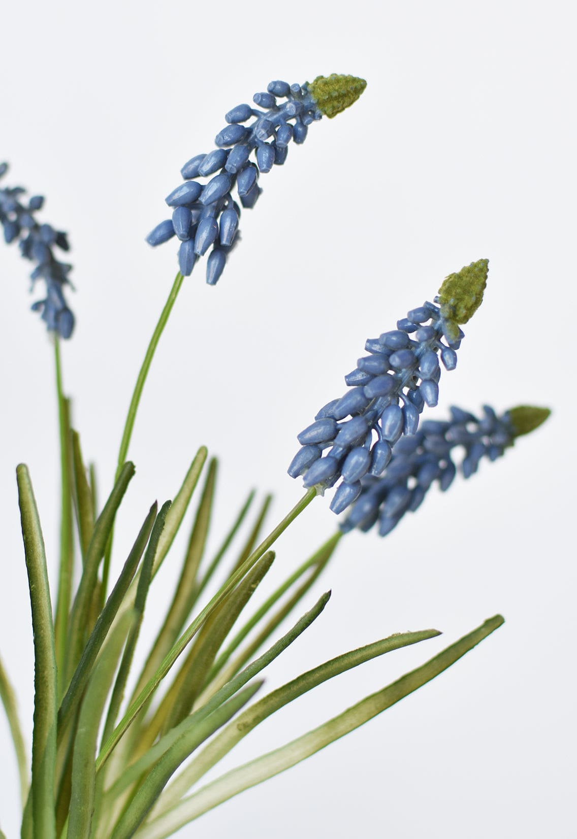 12.5&#x22; Faux Blue Muscari Bush Grape Hyacinth