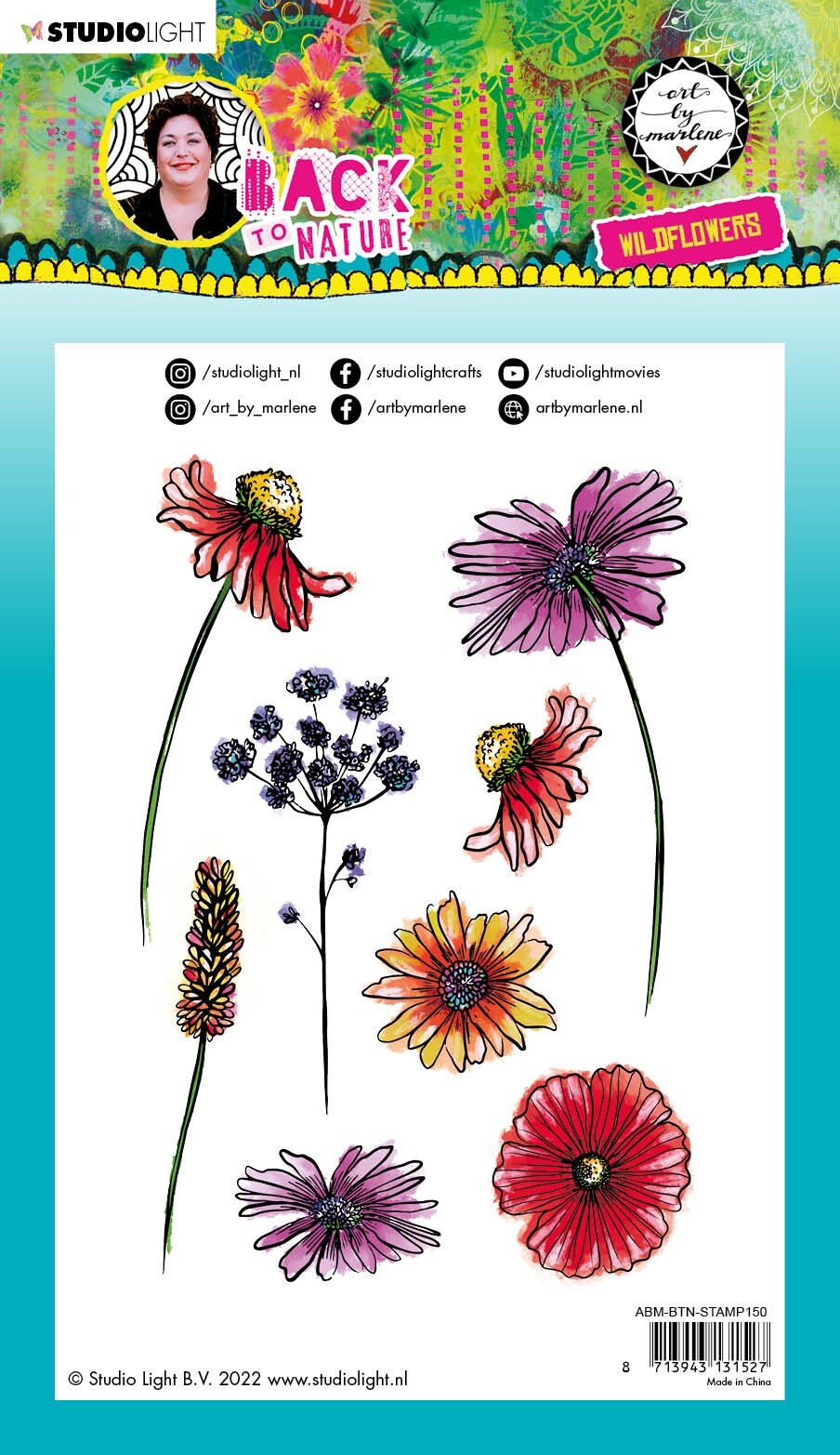 Art By Marlene Back To Nature Clear StampsWildflowers Michaels