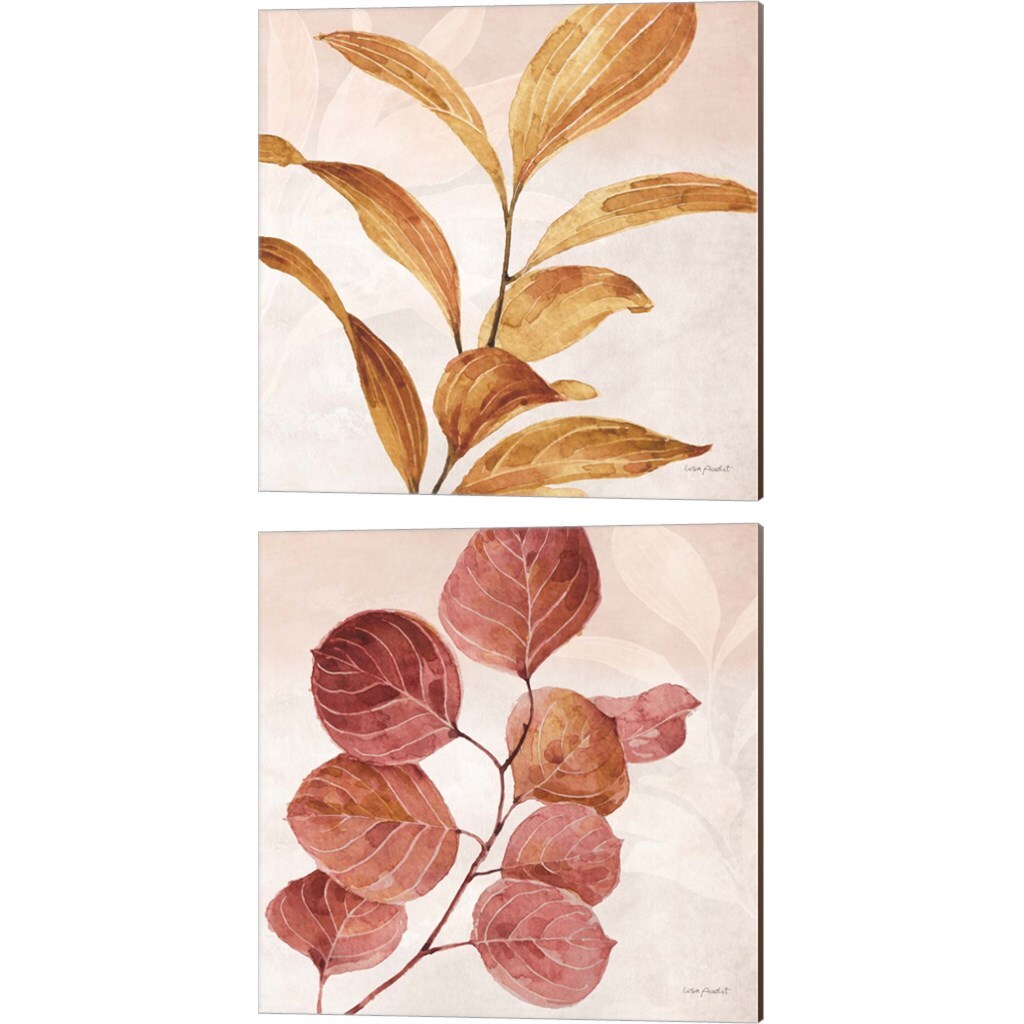 Terra A by Lisa Audit 14&#x22; x 14&#x22; Canvas Wall Art (Set of 2)