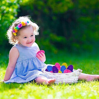 Big Mo's Toys Easter Eggs - Prefilled Pastel Colored Plastic Easter Eggs with Toys Inside - 48 Pack