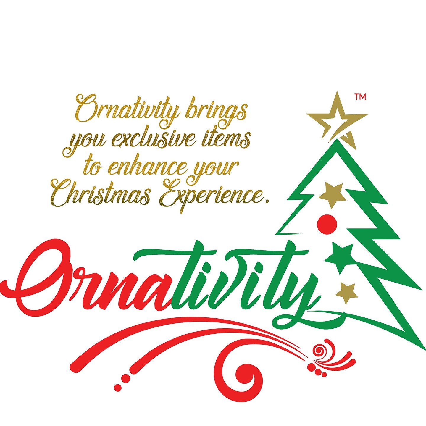 Ornativity Flower Sunburst Tree Topper - Christmas Glitter Holiday Starburst Decoration