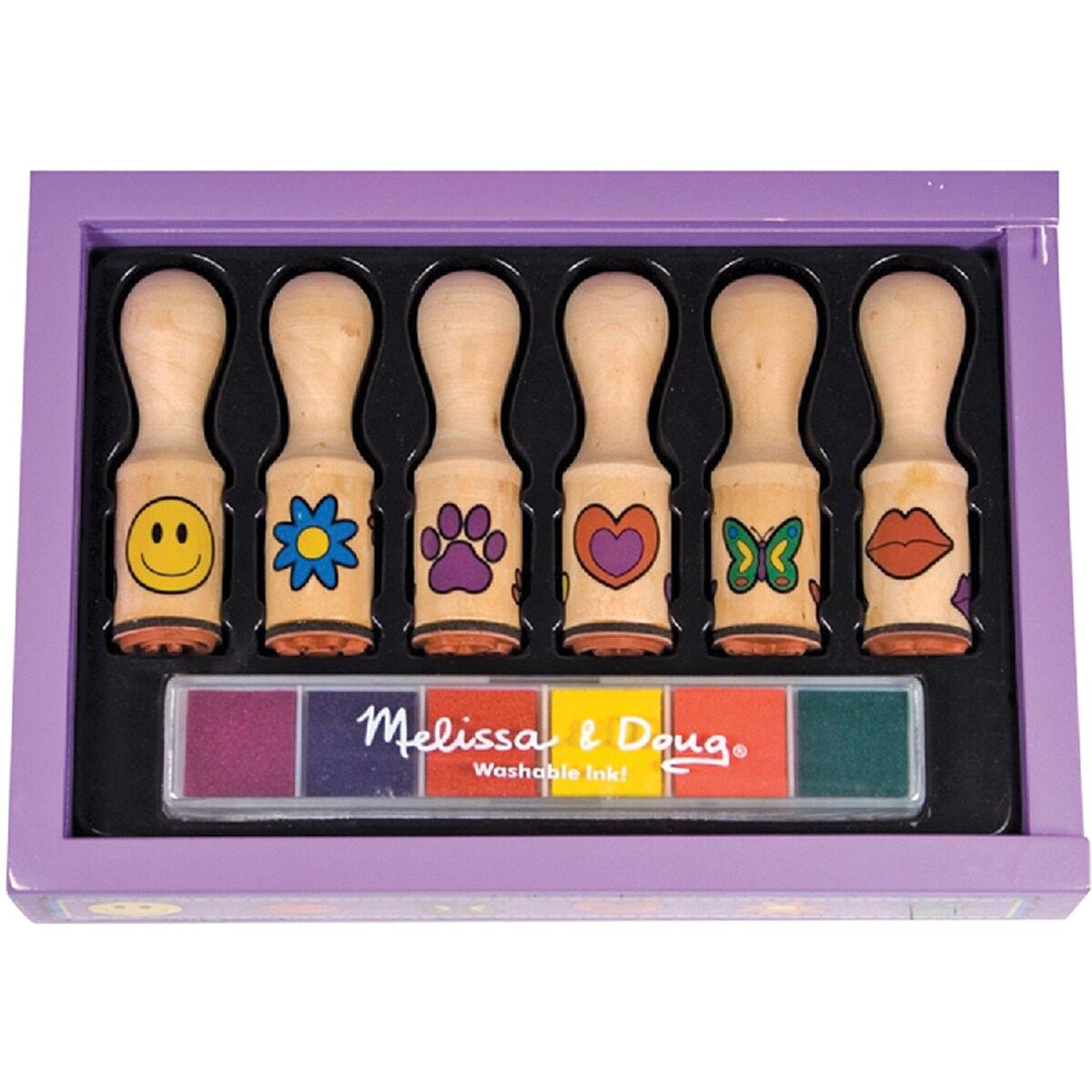 Melissa &#x26; Doug Happy Handle Stamp Set