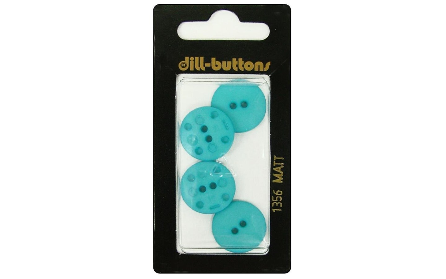 Dill Buttons 18Mm 4Pc 2 Hole Blue | Michaels