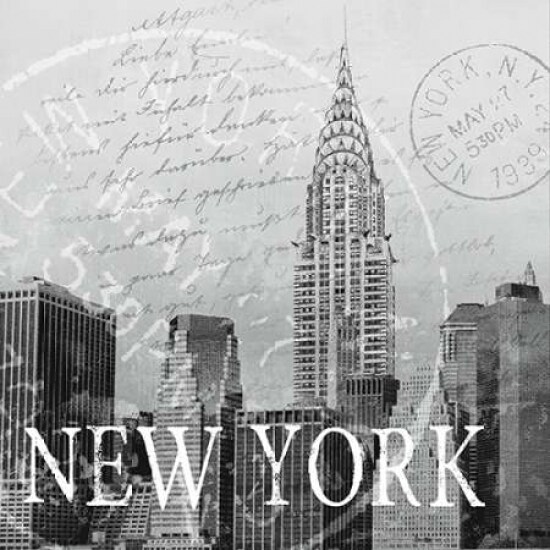 New York Poster Print by Conrad Knutsen - Item # VARPDX14478