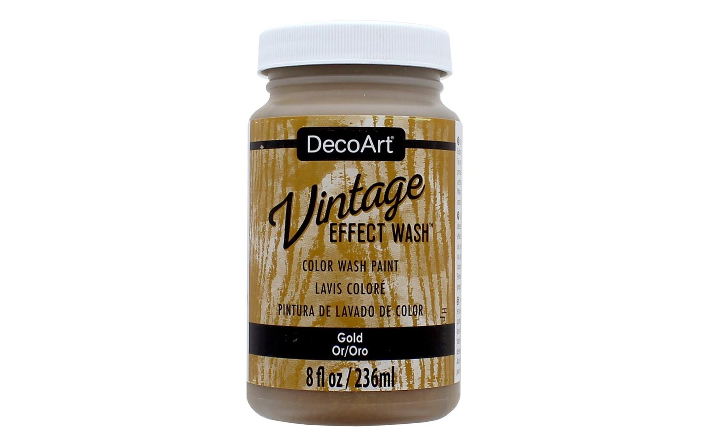 Decoart Vintage Effect Wash 8oz Gold Michaels