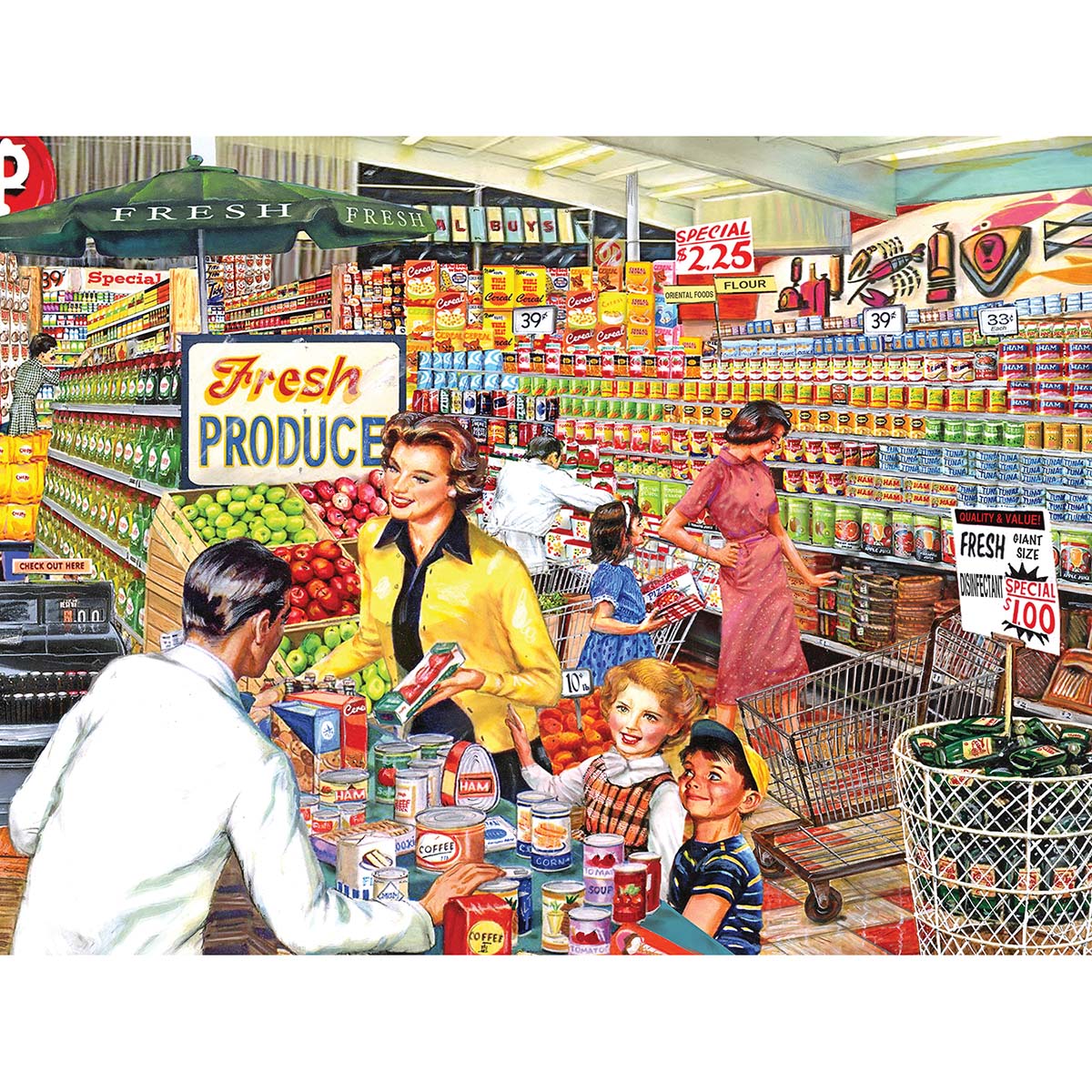 Rose Art Super Market Jigsaw Puzzle