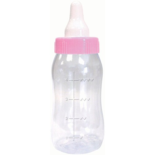 Bank Baby Bottle Pink