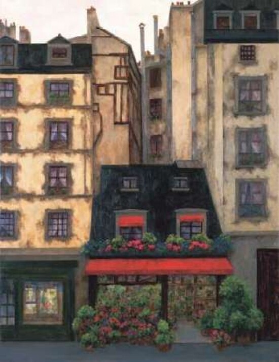 Flowers on the Boulevard I Poster Print by Montserrat Masdeu - Item # VARPDXMMP610