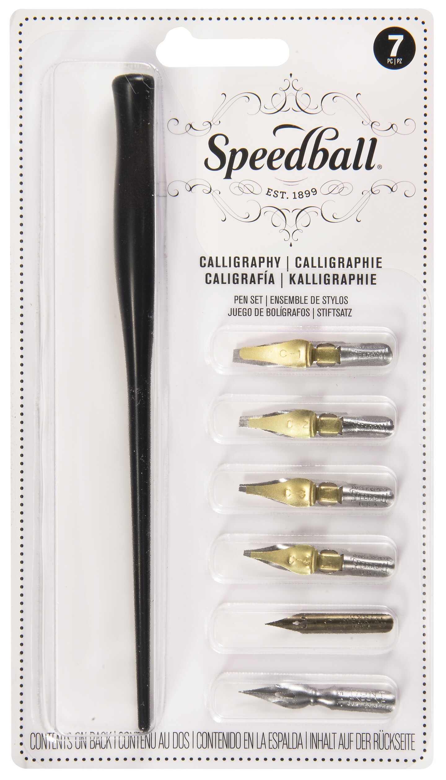 Speedball Calligraphy Set-Pen &#x26; 6 Nibs