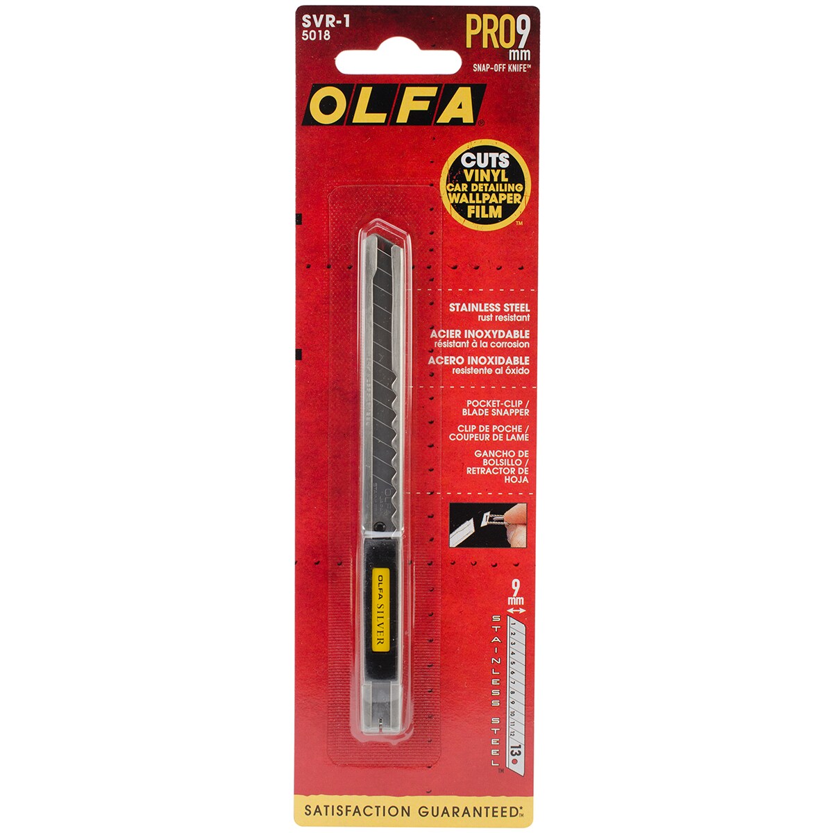 OLFA Stainless Steel Snap-Off Utility Knife-