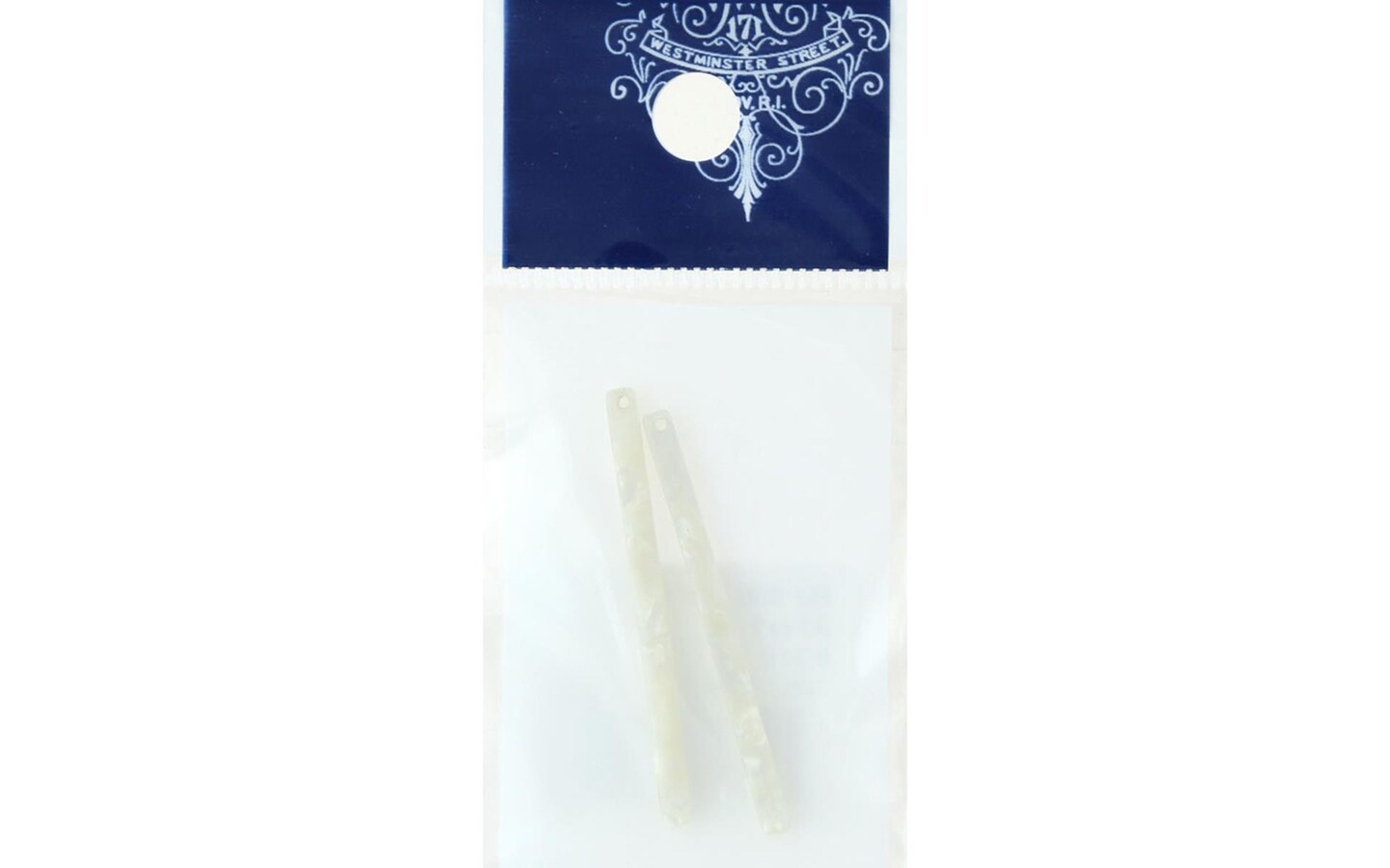 Resinate Plate Part Stick White 2pc
