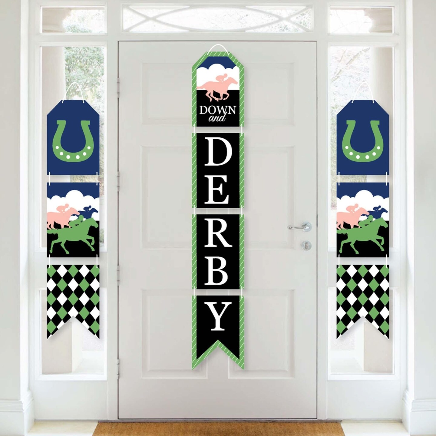 Kentucky Derby Banner Horse Race Party Supplies Decorations Derby