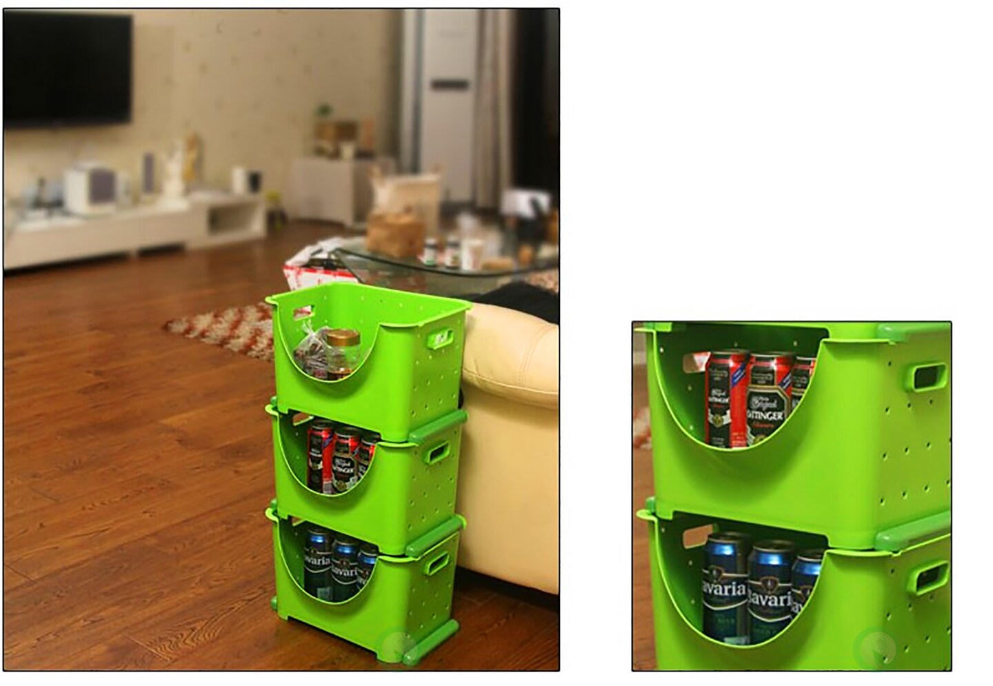 Stackable Plastic Storage Container