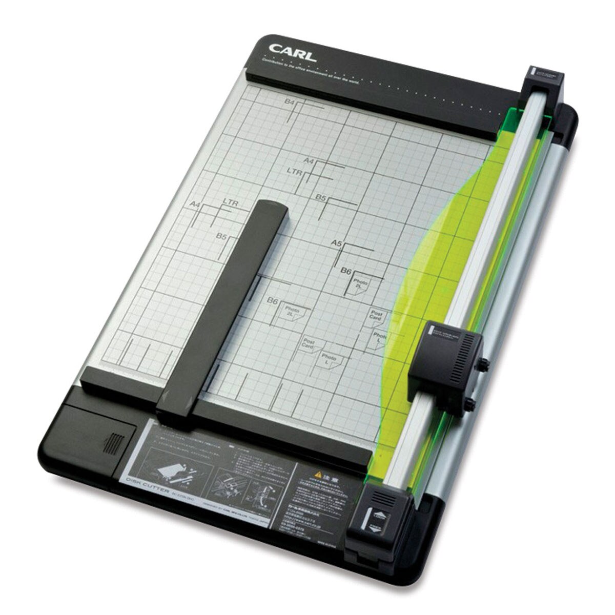 Carl Green Machine Trimmer - Rotary, 12" Cut, 36 Sheets