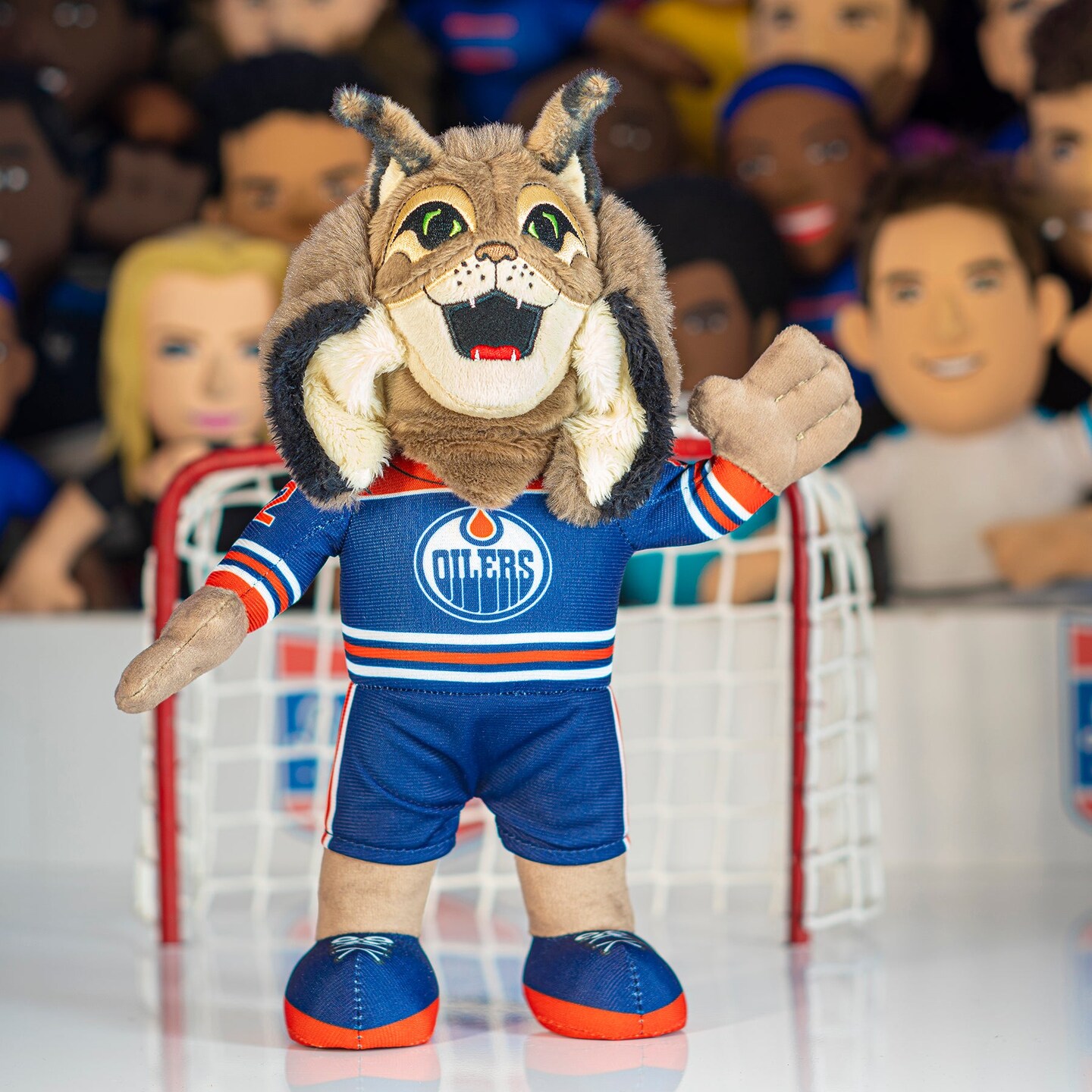Bleacher Creatures Edmonton Oilers Hunter 10&#x22; Mascot Plush Figure