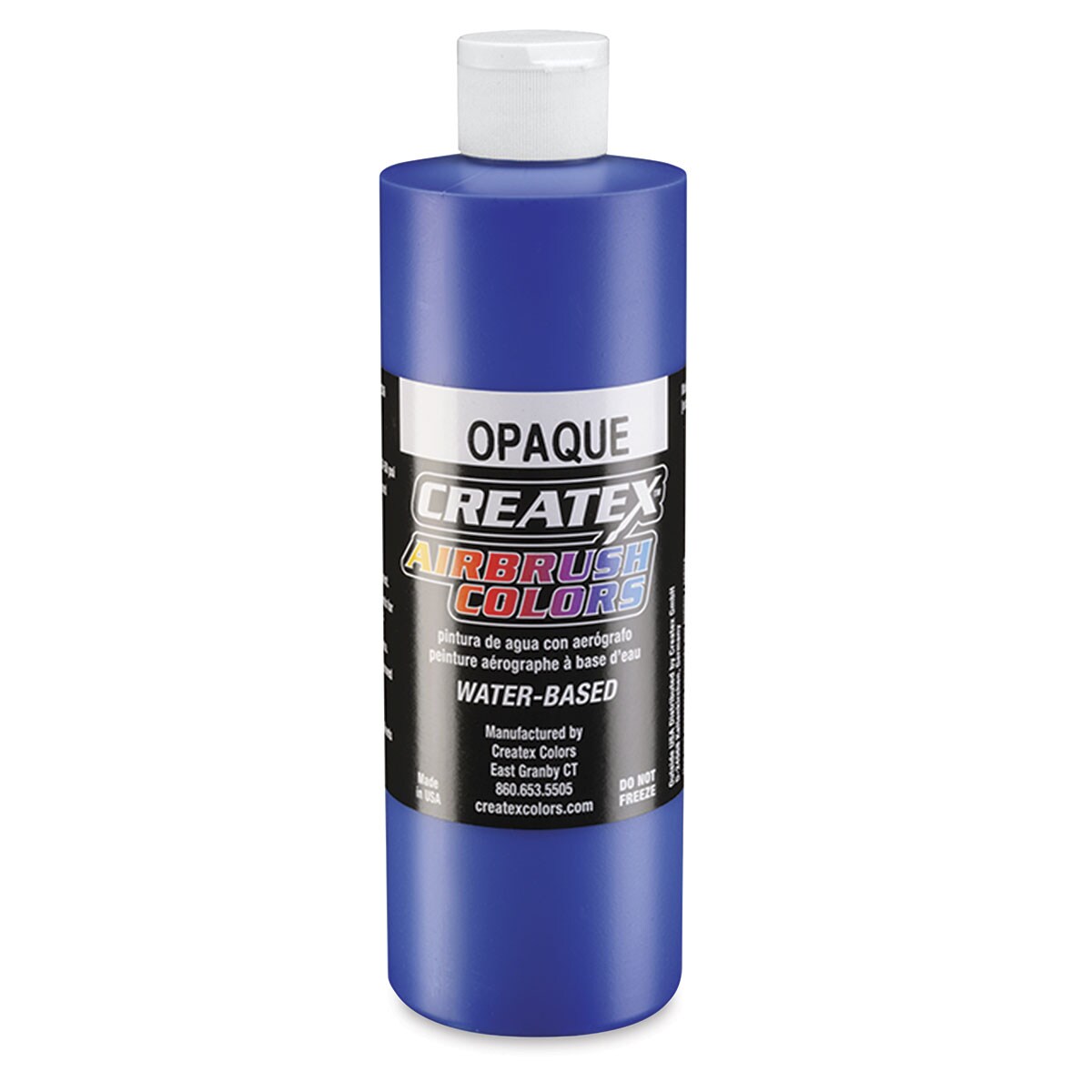 Createx Airbrush Color - 16 oz, Opaque Blue