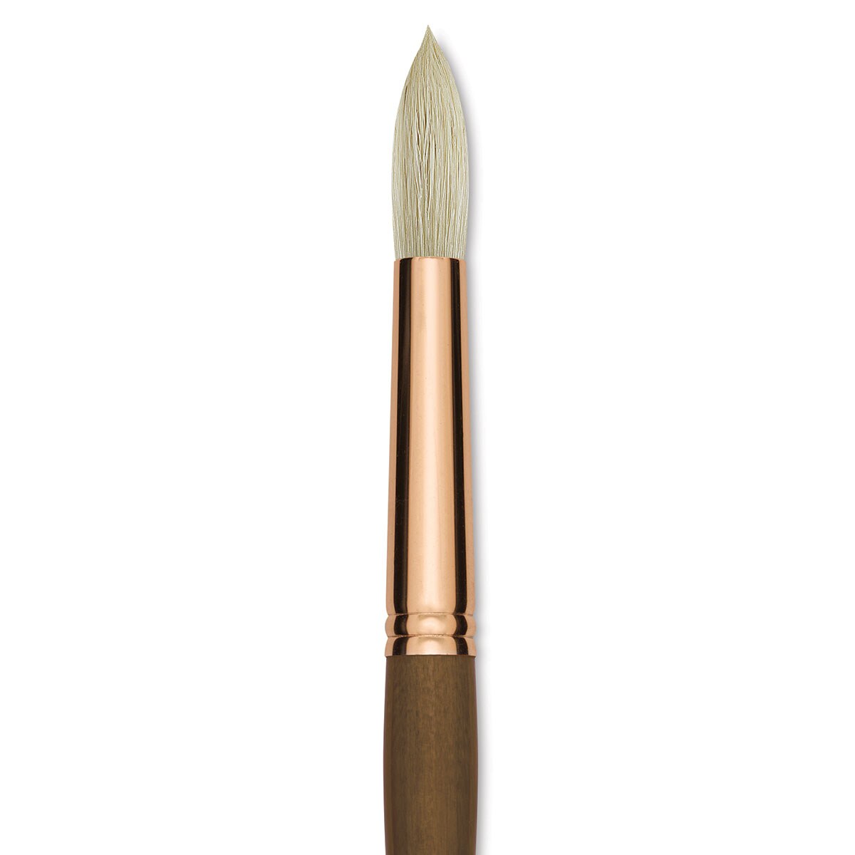Princeton Best Natural Bristle Brush - Round, Long Handle, Size 16