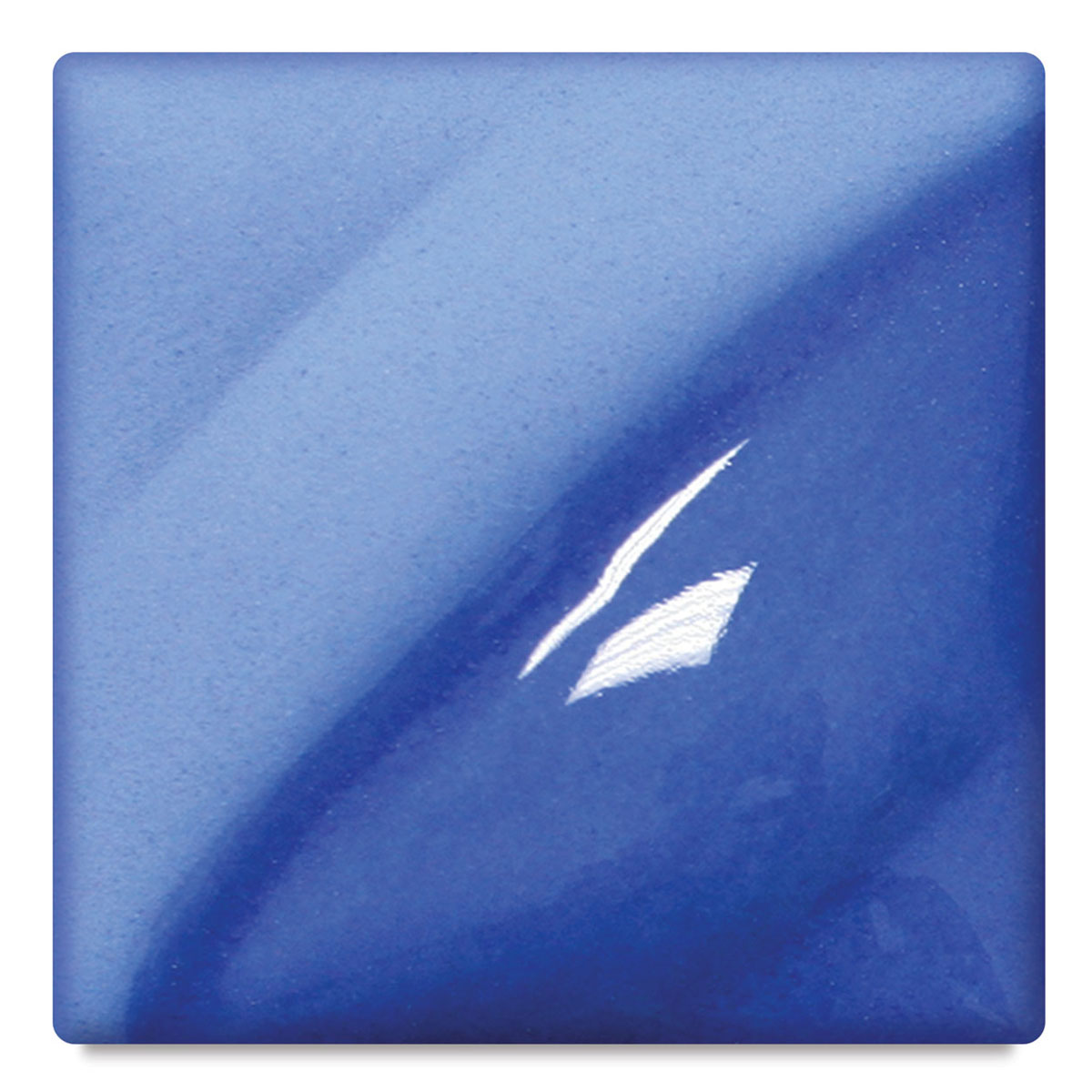 Amaco Lead-Free Velvet Underglaze - Medium Blue, 16 oz