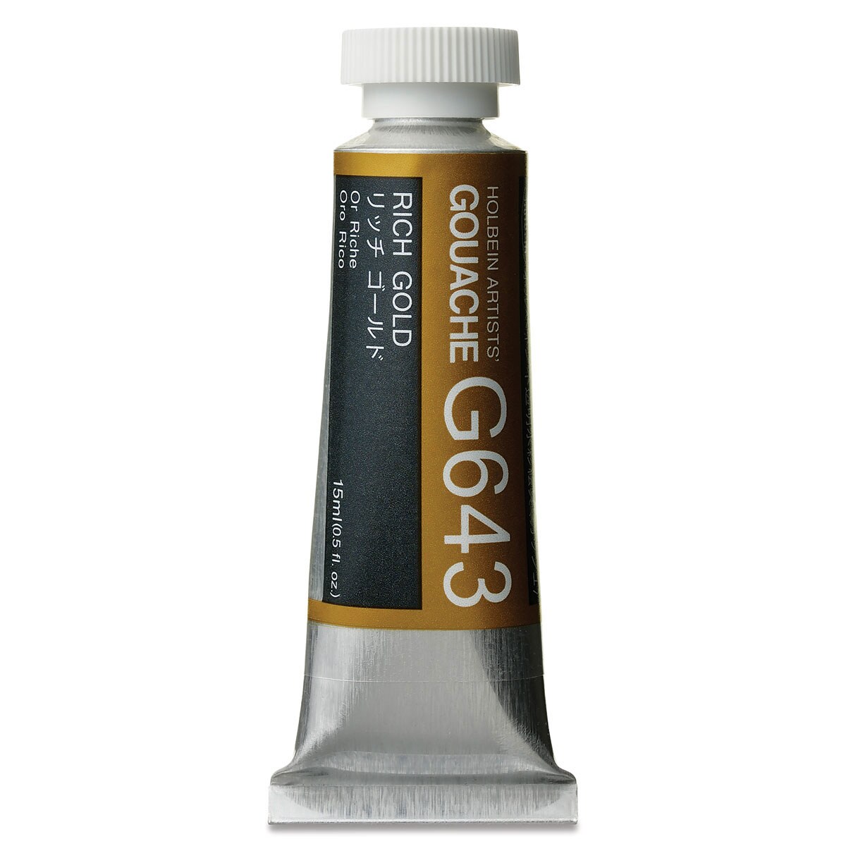 Holbein Artists&#x27; Gouache - Rich Gold, 15 ml tube