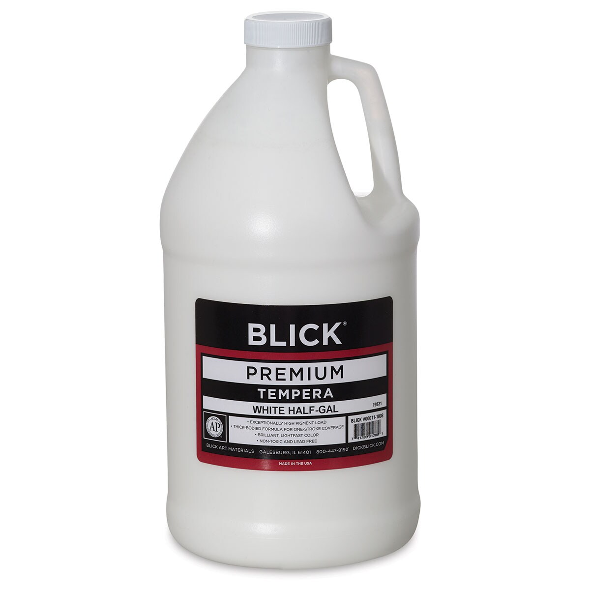 Blick Premium Grade Tempera - White, Half Gallon