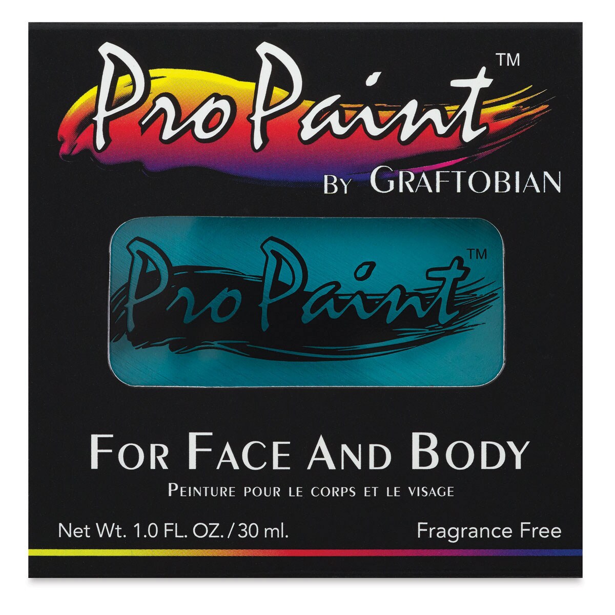 Graftobian Pro Paint Face and Body Paint - Tropic Teal, 30 ml