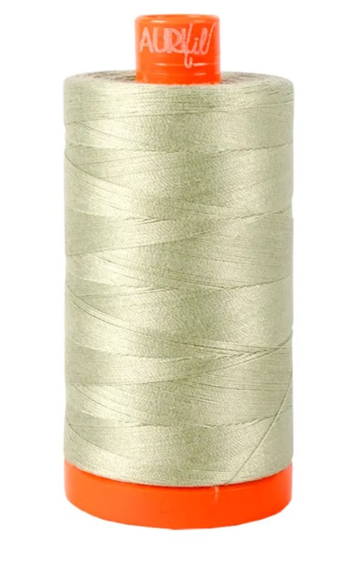 Aurifil Mako Cotton Thread 2902 Solid 50wt 1422yds Light Laurel Green