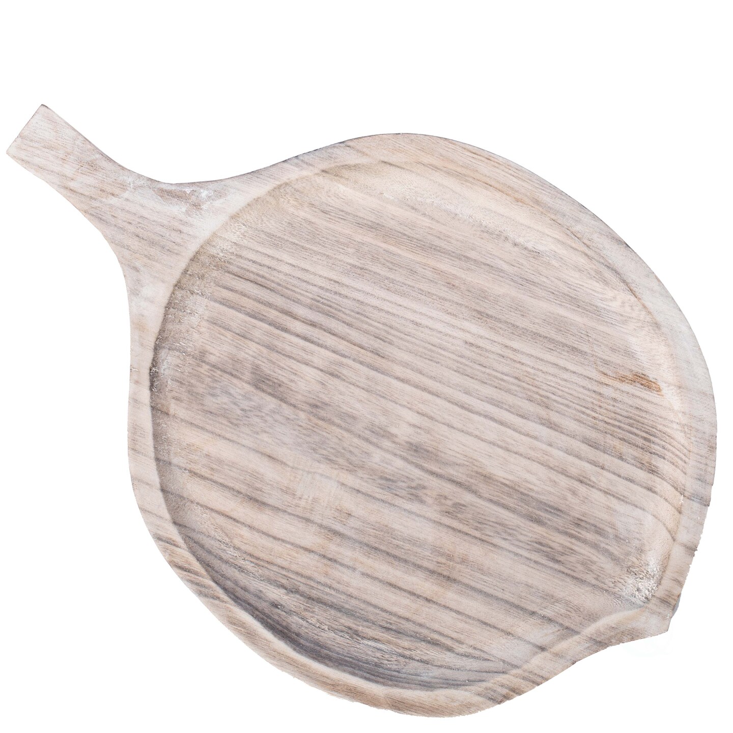 Wooden Leaf Shape Serving Tray Display Platter