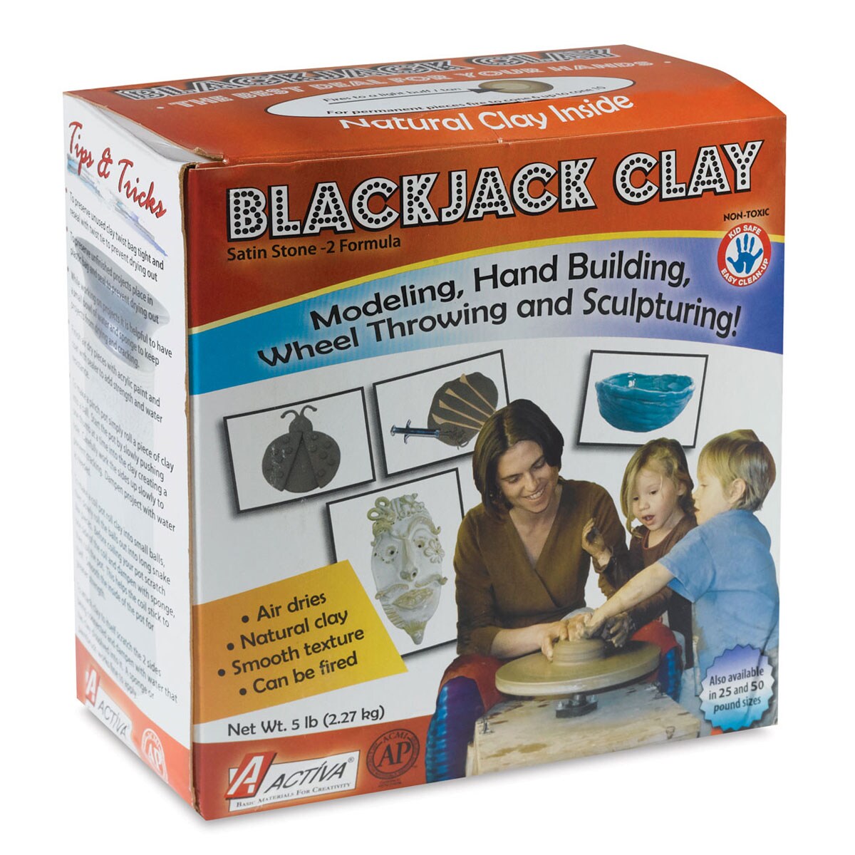 Activa Blackjack Stoneware Clay - 5 lb