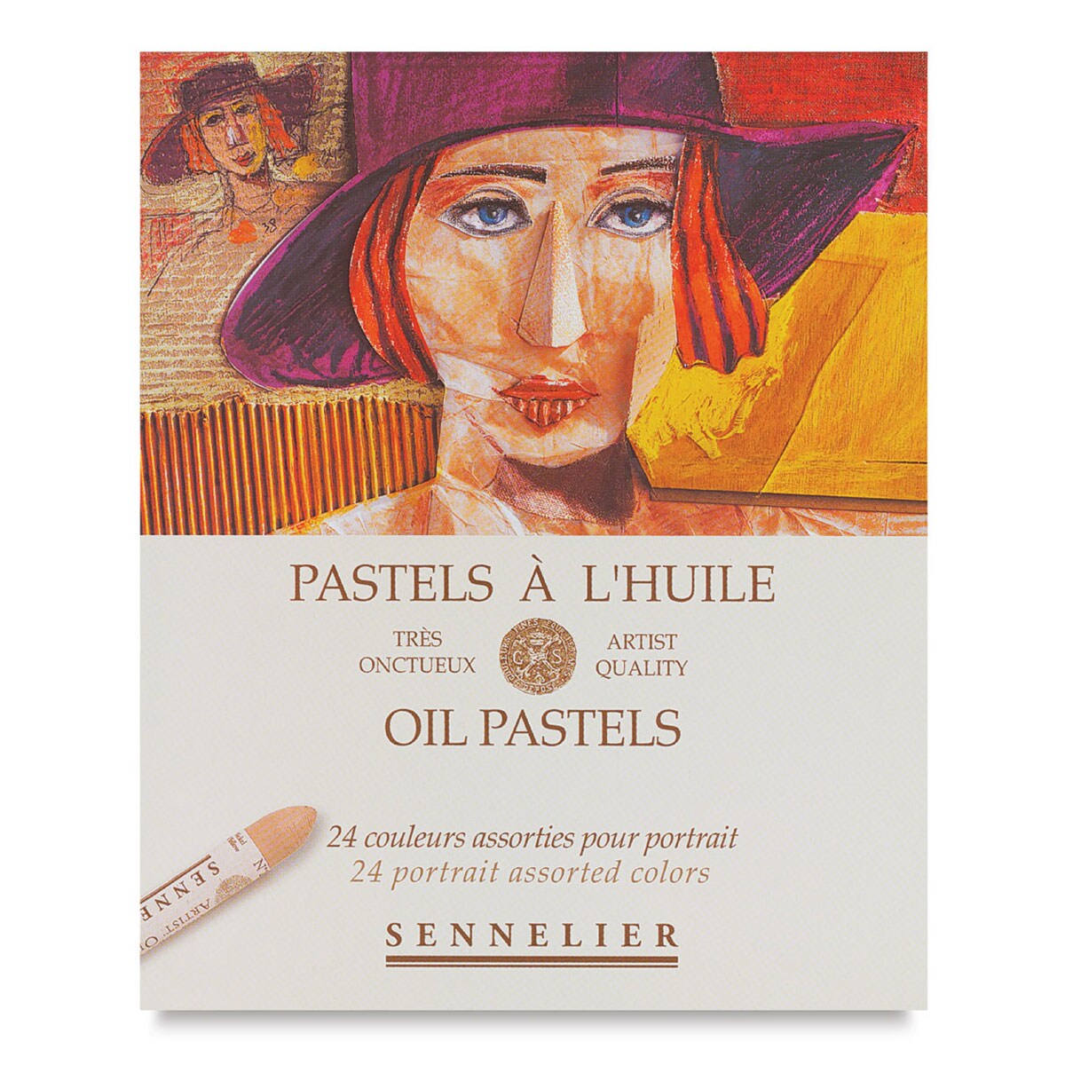 Sennelier : Oil Pastel : Raw Sienna