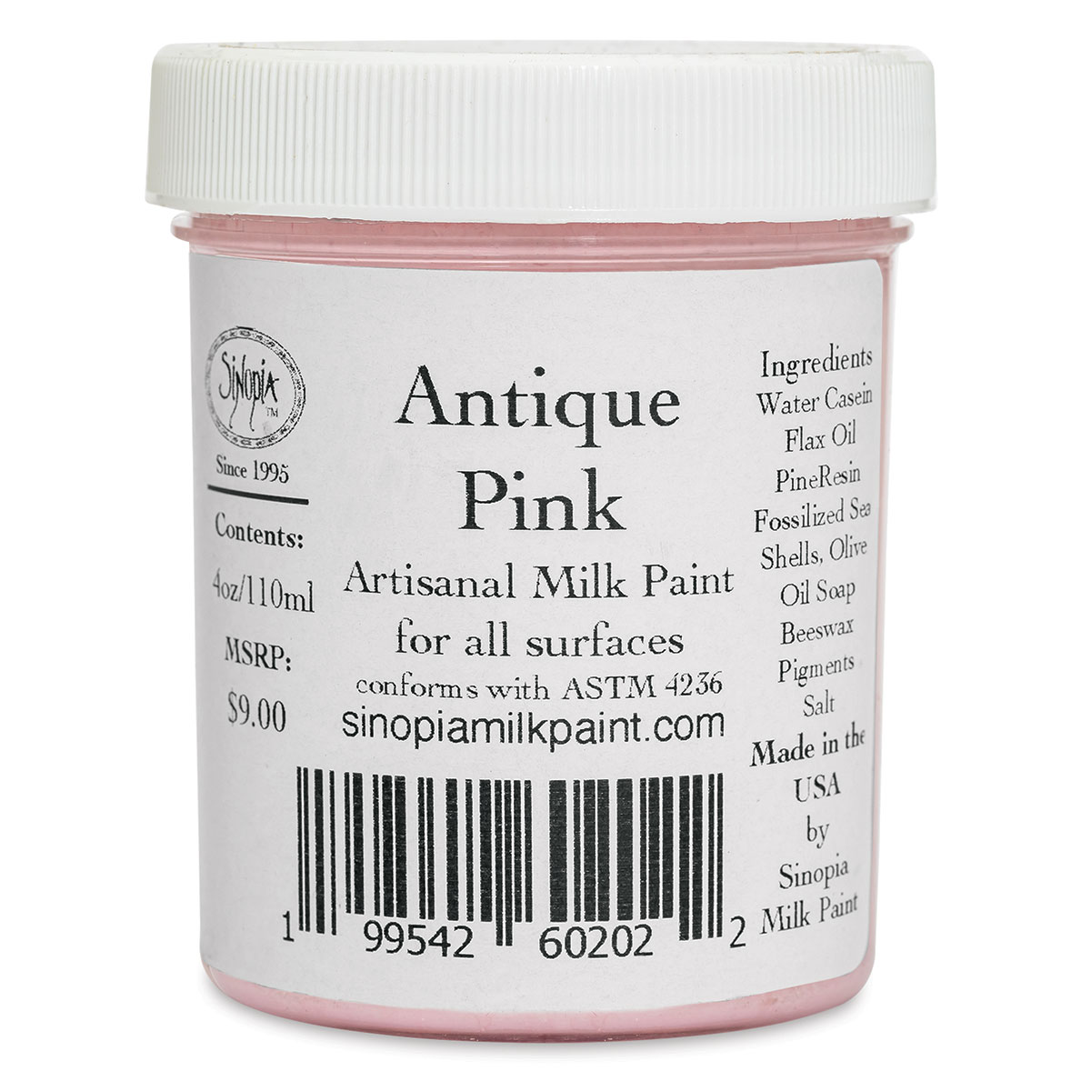 Sinopia Milk Paint - Antique Pink, 4 oz | Michaels