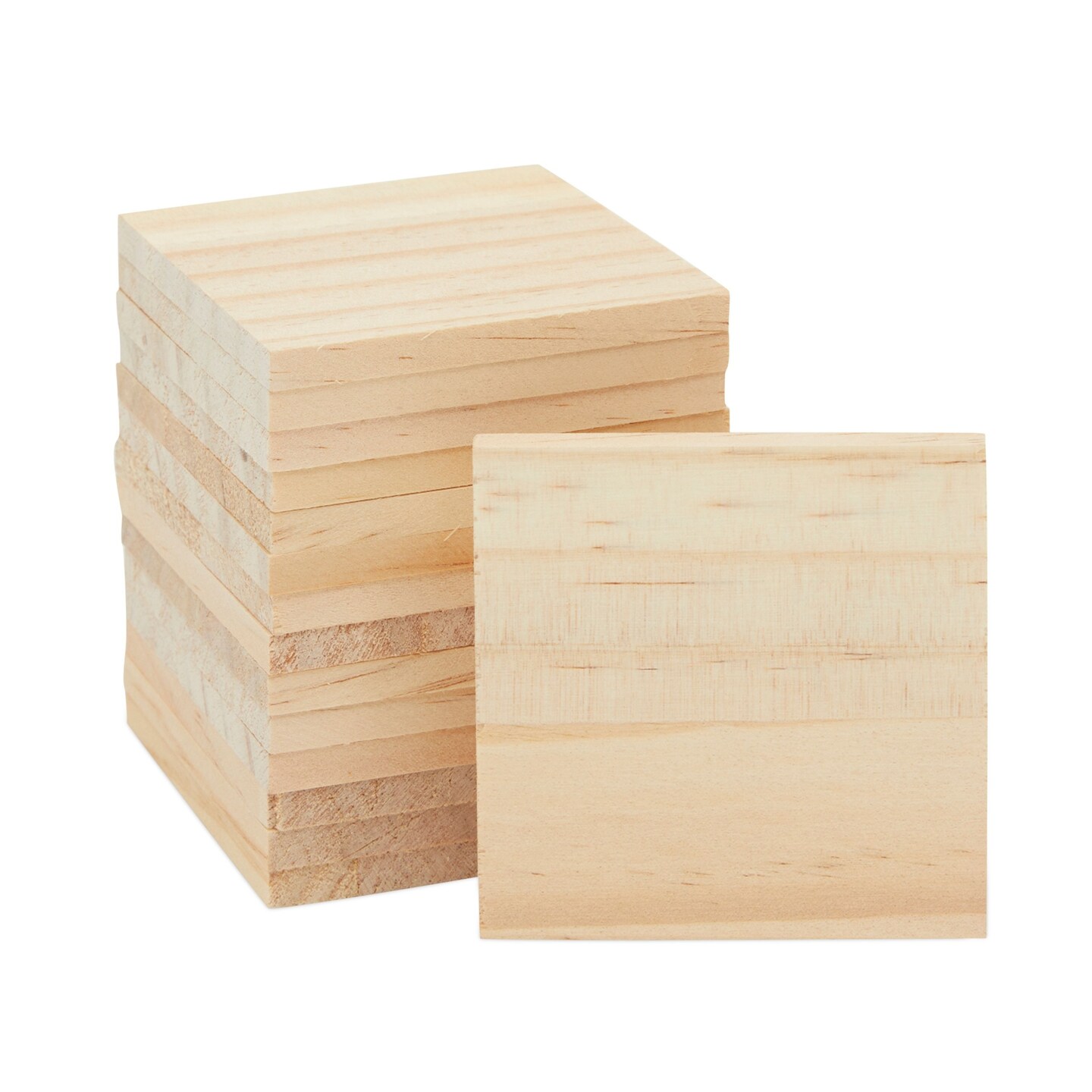 DIY Wood Block Puzzle, 1-3/4 inch Wood Cubes in Wood Tray, 4 or 9 Pieces | Woodpeckers | 9 Cubes | Michaels