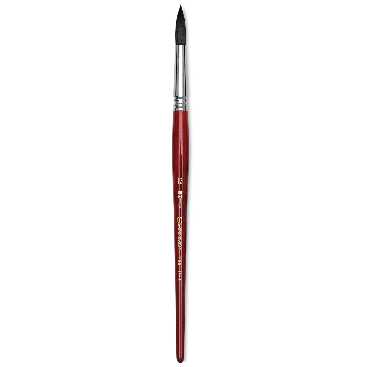 Escoda Aquario Squirrel Hair Brush - Round, Short Handle, Size 12