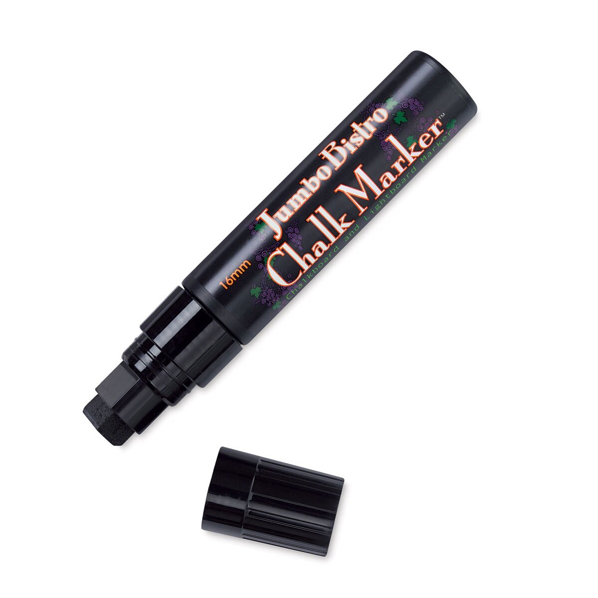 Marvy Uchida Bistro Chalk Marker - Black, 16 mm