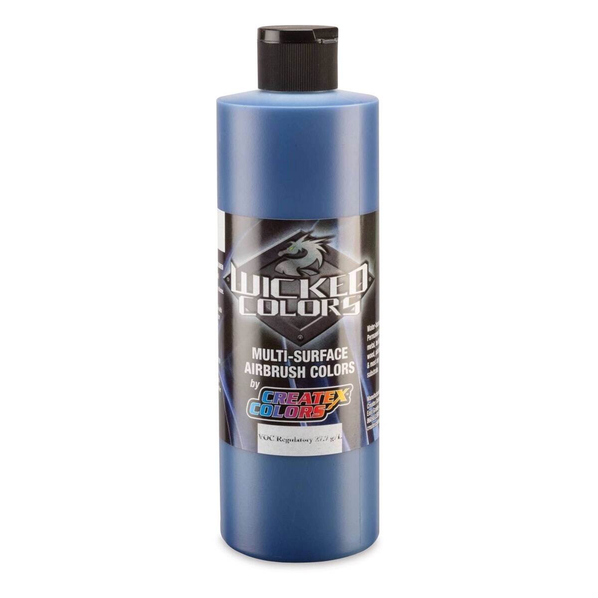 Createx Wicked Colors Airbrush Color Opaque Phthalo Blue, 16 oz