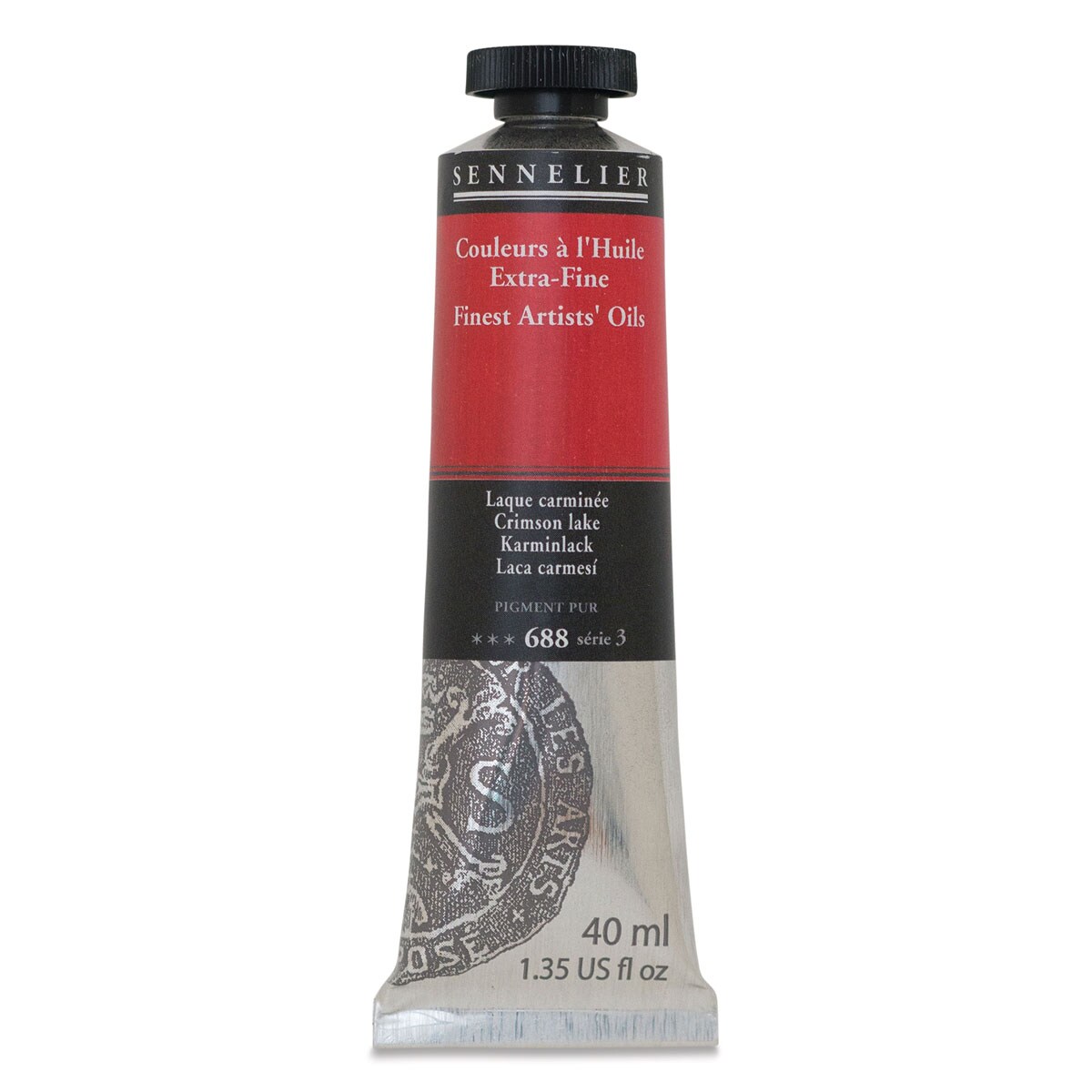 Sennelier Artists' Extra Fine Oil Paint - Crimson Lake, 40 ml tube