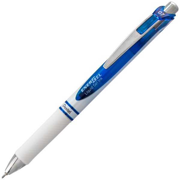 EnerGel Pearl Retractable Liquid Gel Pen, (0.7mm) Needle Tip