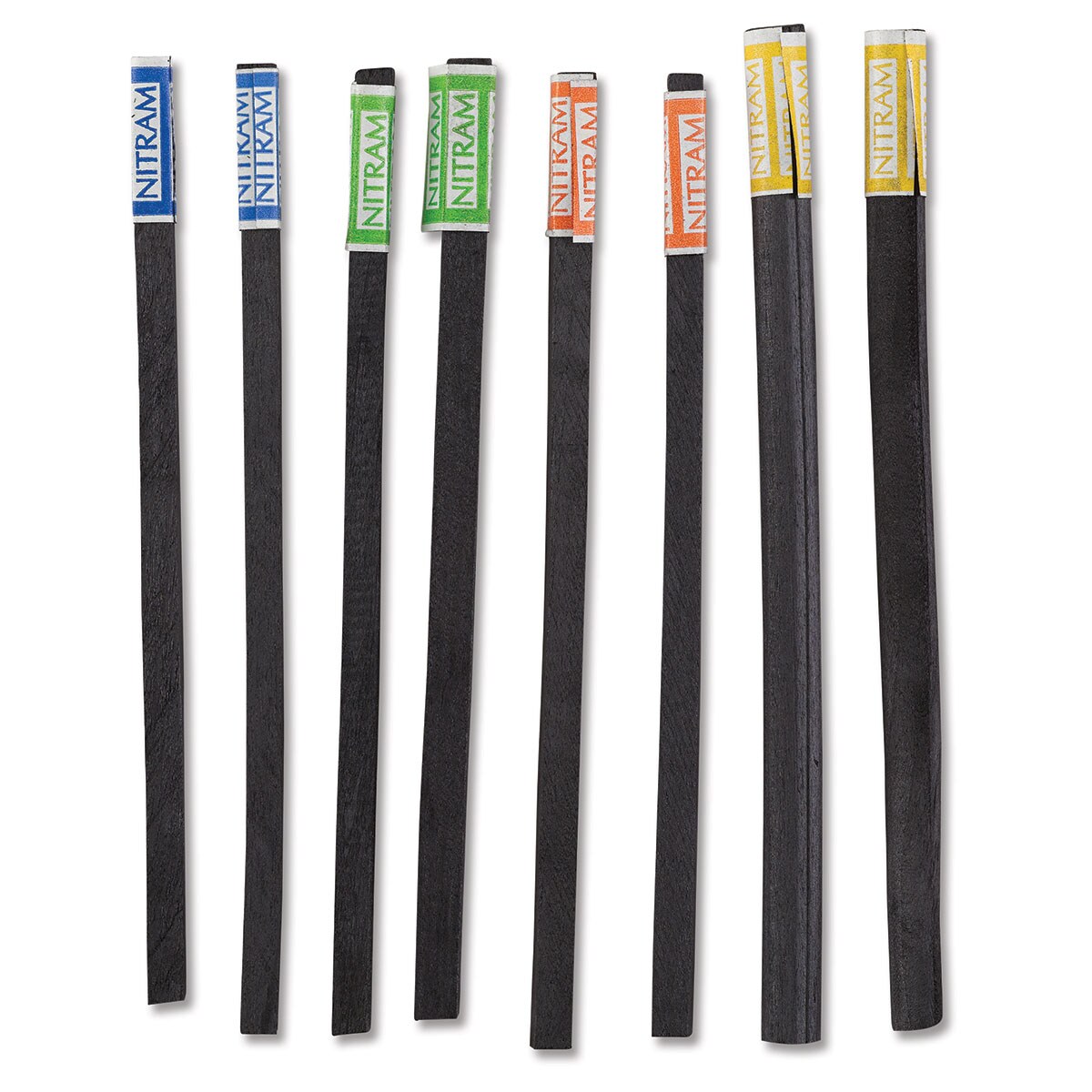 Nitram Soft Charcoal Sticks - Set of 8