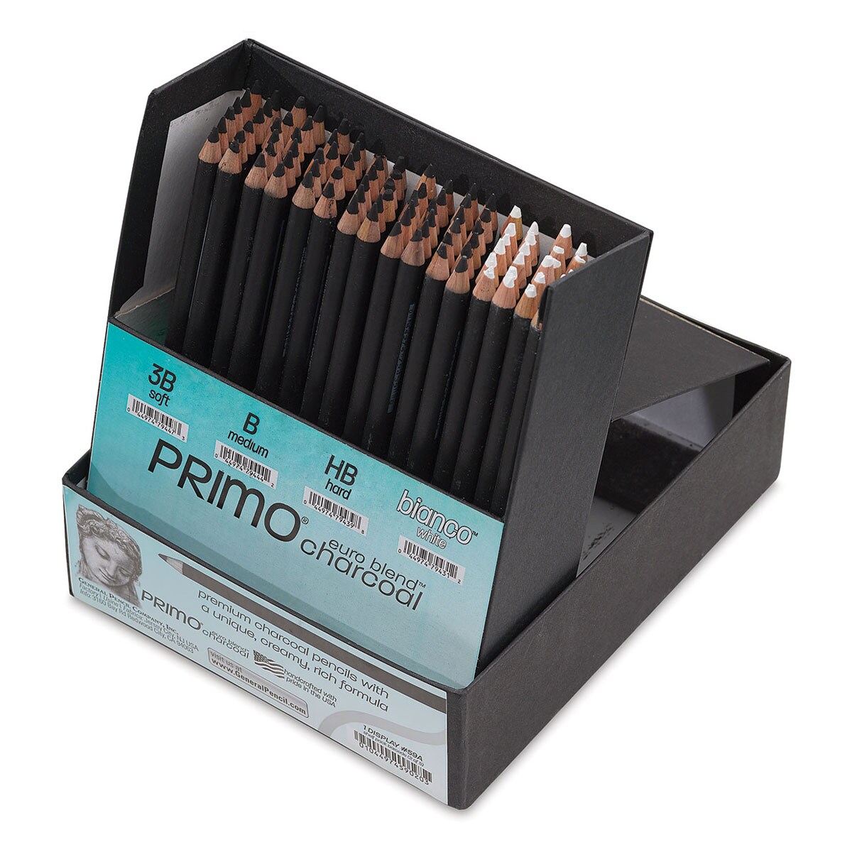 General&#x27;s Primo Euro Blend Charcoal - Class Pack Set