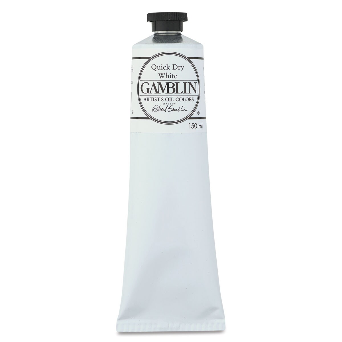 Gamblin Artist&#x27;s Oil Color - Quick Dry White, 150 ml tube