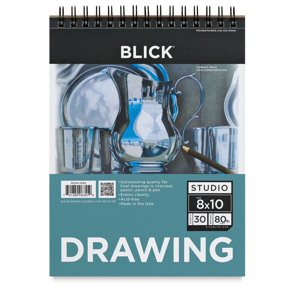 Blick Studio Drawing Pad - 8 inch x 10 inch, 30 Sheets, Other
