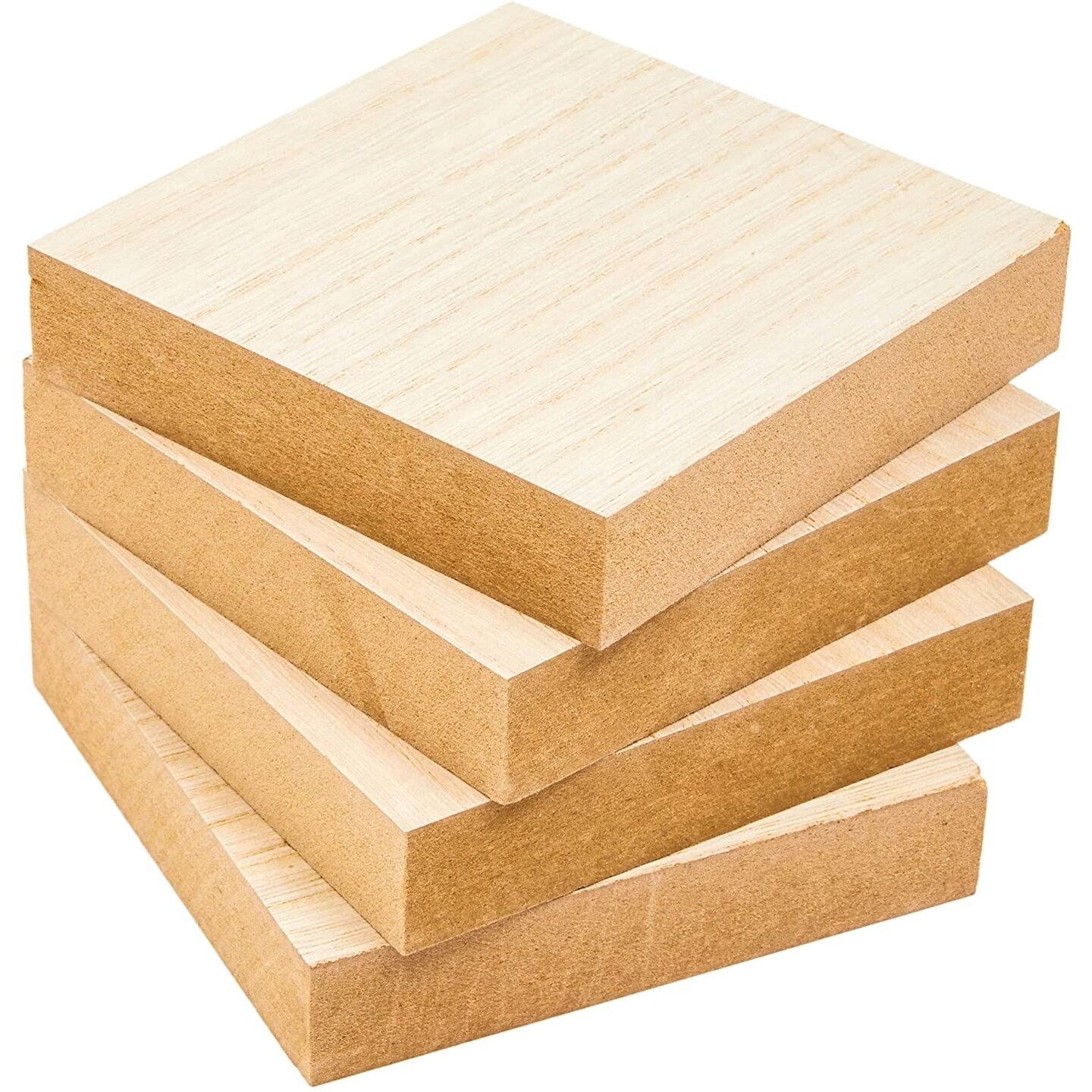 Unfinished Wood Blocks for Crafts 1 Inch Wood Blocks for 