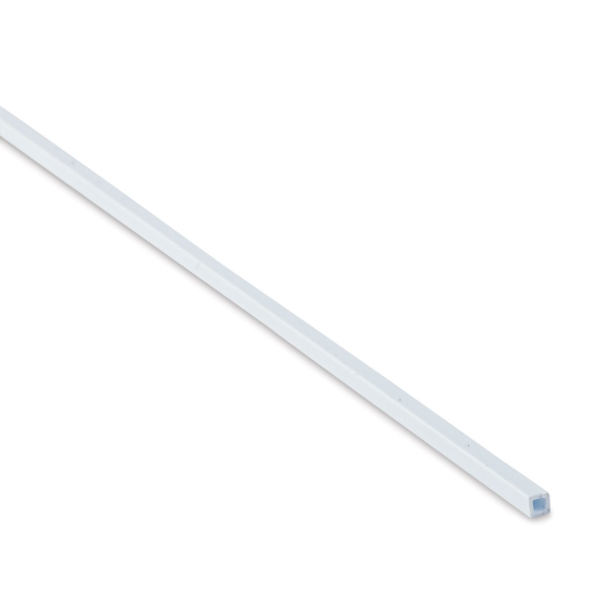 Square Styrene Tubing - 1/8&#x22;, Pkg of 7