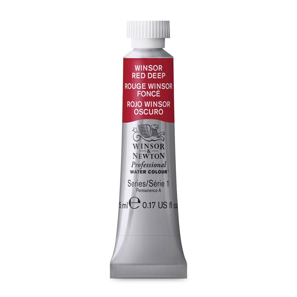 Winsor & Newton Professional Watercolor - Winsor Red, 5 ml Tube