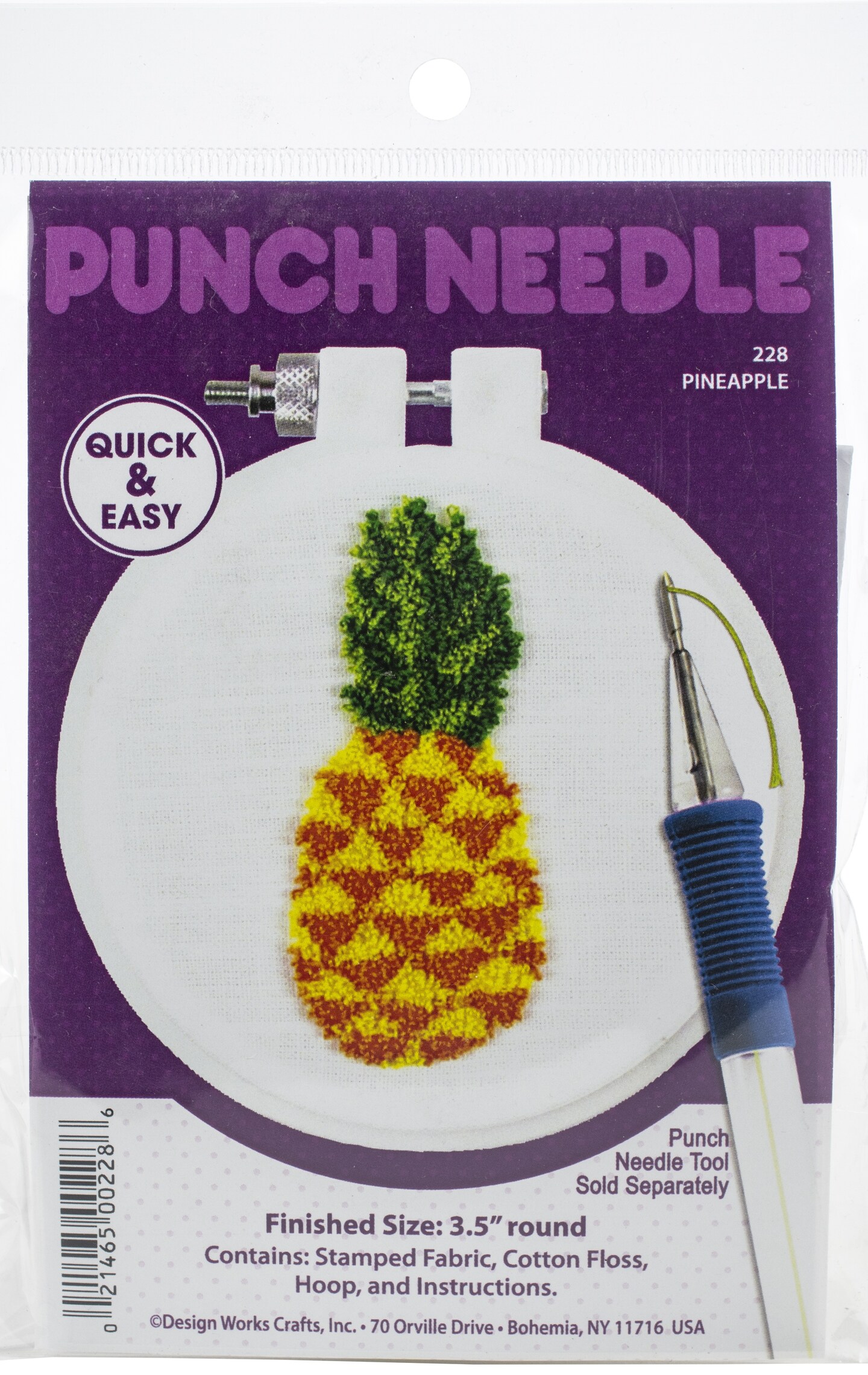 Pineapple Punch Needle Kit