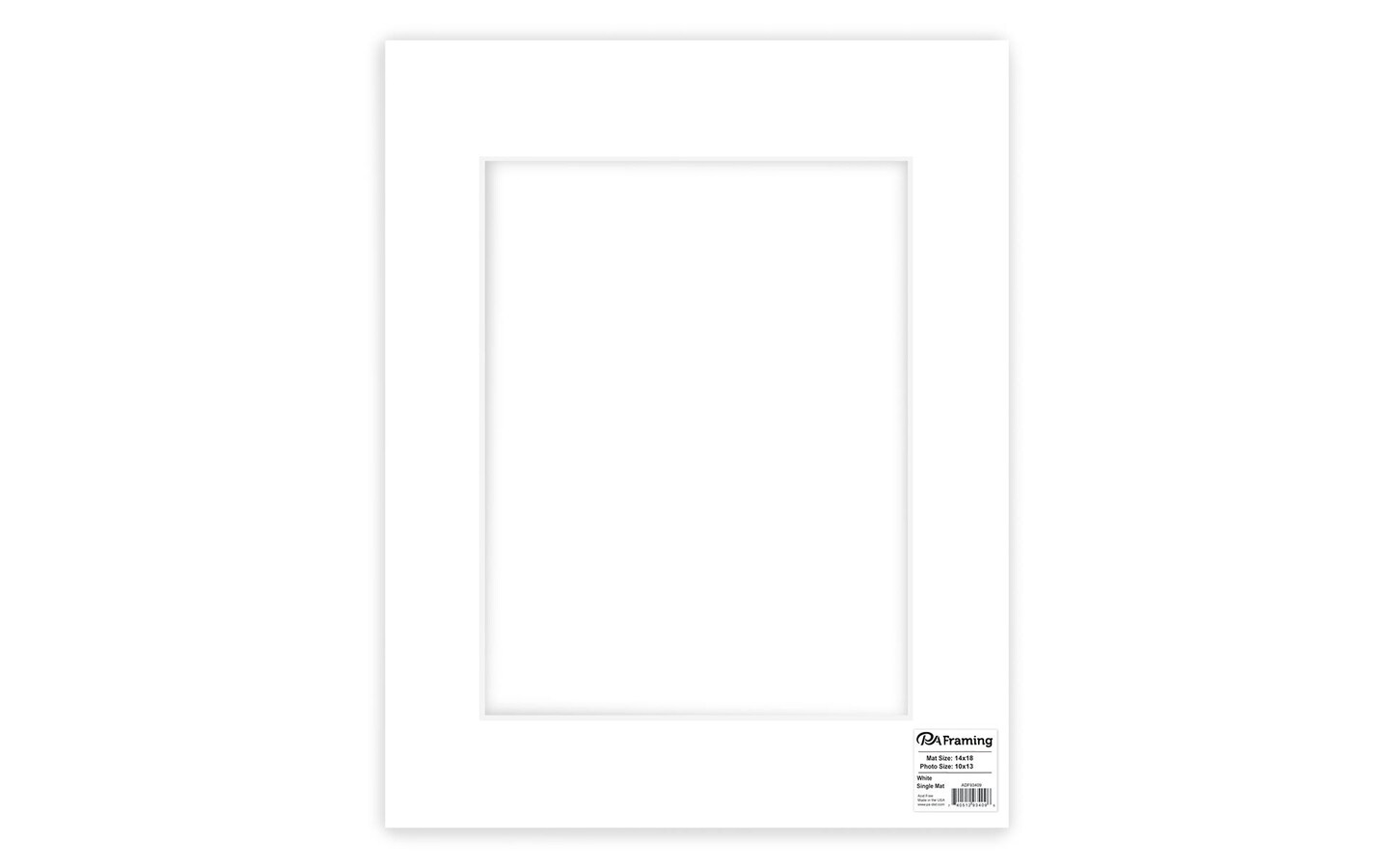 ADF Mat 14x18/10x13 WhtCore White