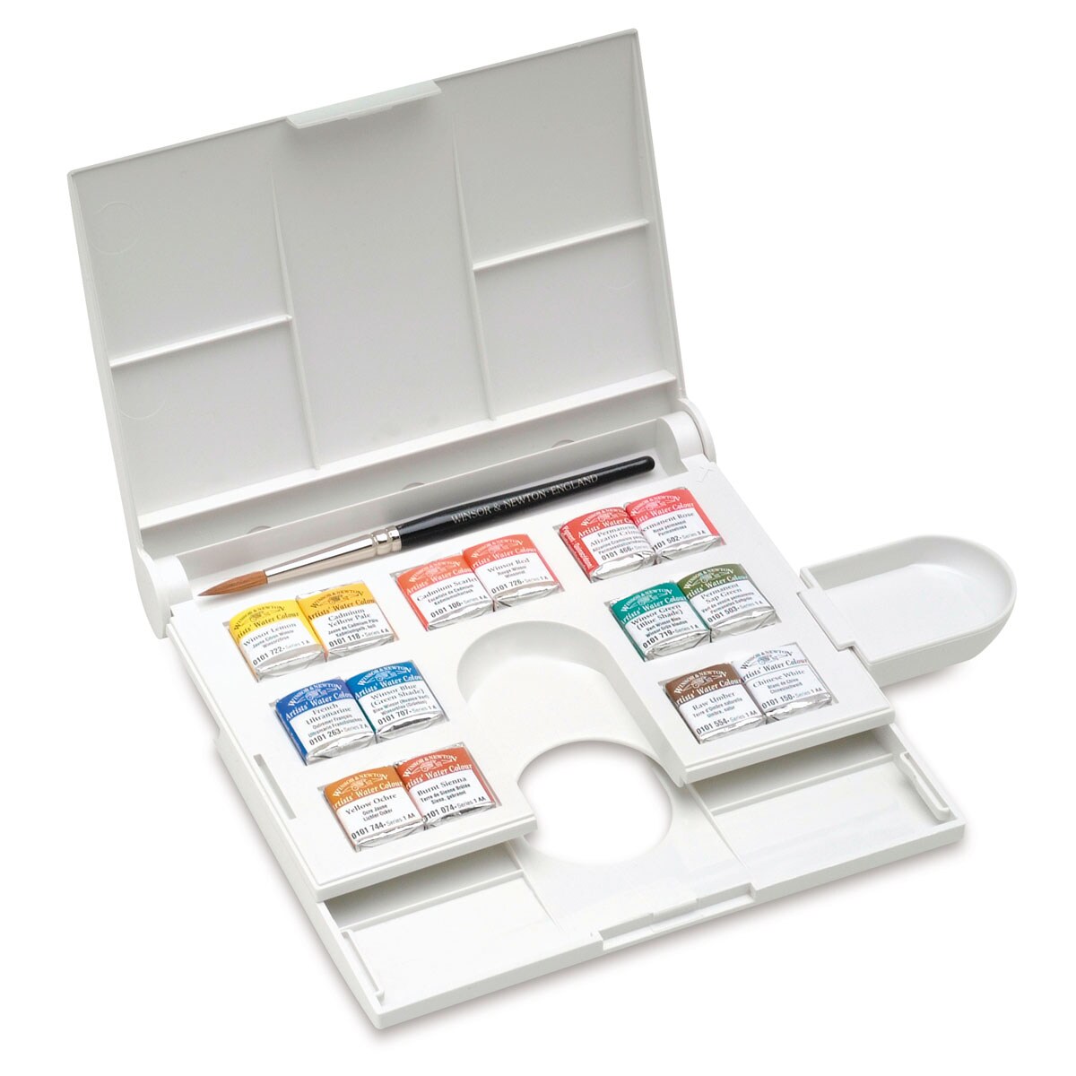 Winsor & Newton Professional Watercolor - Set of 14 Field Pocket Set, Assorted, Half Pans